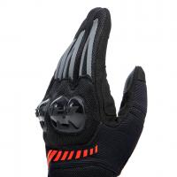 MIG 3 AIR TEX GLOVES BLACKFLUO-RED