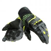 VR46 SECTOR SHORT GLOVES BLACK/ANTHRACITE/FLUO-YELLOW