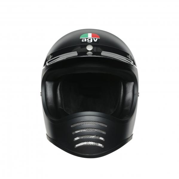 X101 AGV ECE SOLID MATT BLACK