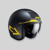 Casco Negro / Amarillo