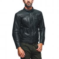 ATLAS LEATHER JACKET BLACK